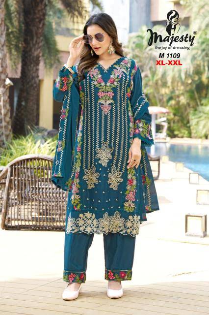 Majesty m 1109 - 1112 Salwar kameez wholesale shopping
